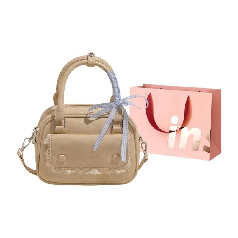 WHEELY BABY+ PU Shoulder Bag, Crossbody Bag, Handbag Women's White/Blue/Yellow/Pink/Black-10