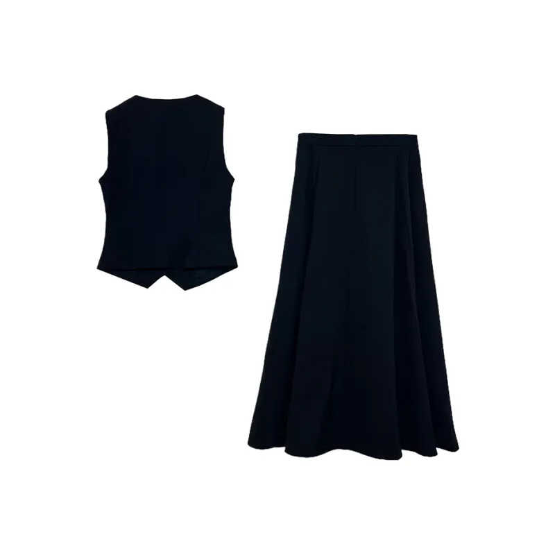Icicofficial Two Piece Skirt Sets Women's-1
