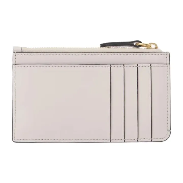 Chloe ICONIC Grain Buffalo Leather Wallet Trumpets Women's Flesh Pink-3