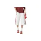 White Gray with Red Stripes