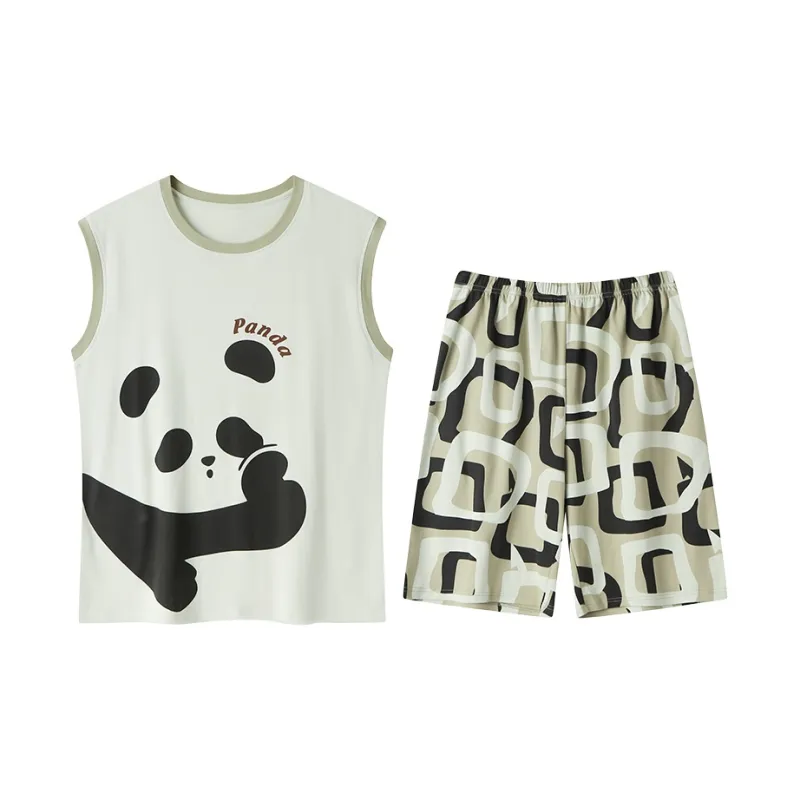Pretty lady Men Pajama Sets-0
