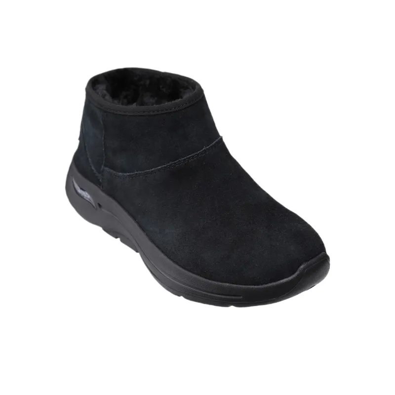 Skechers Go Walk Arch Fit Ankle Boots Women's Black-2
