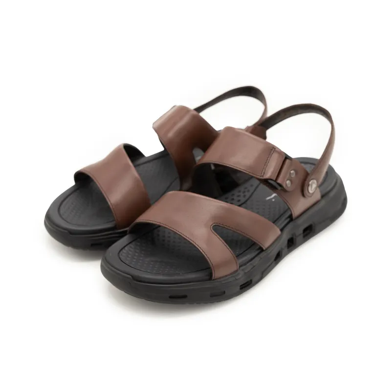 Satchi Beach Sandals Men's Brown-3