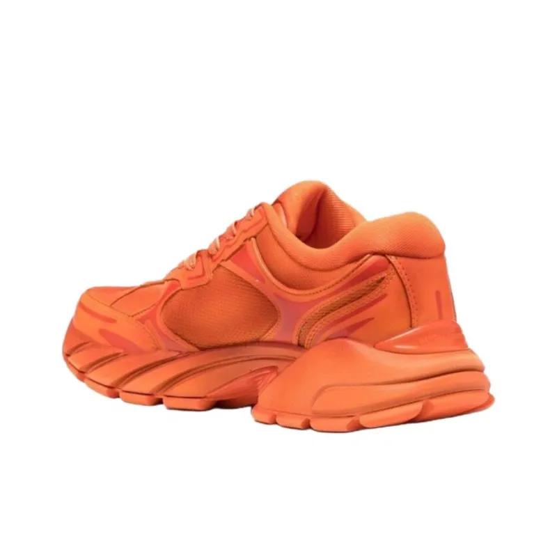 HERON PRESTON Block Stepper Low Top Casual Shoes Men's Orange-2