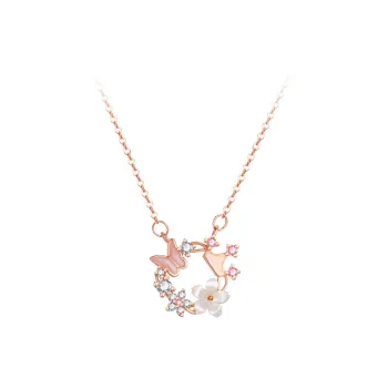 QUIET LOVE Alloy Necklaces Women's