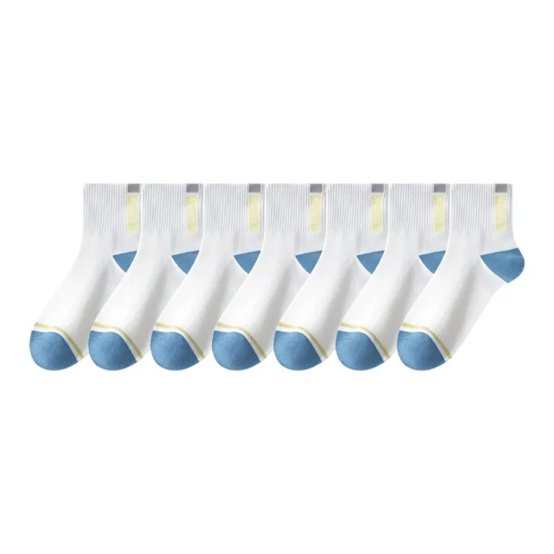 7 SEVFUN Mid Calf Socks Men's Combo Set-32