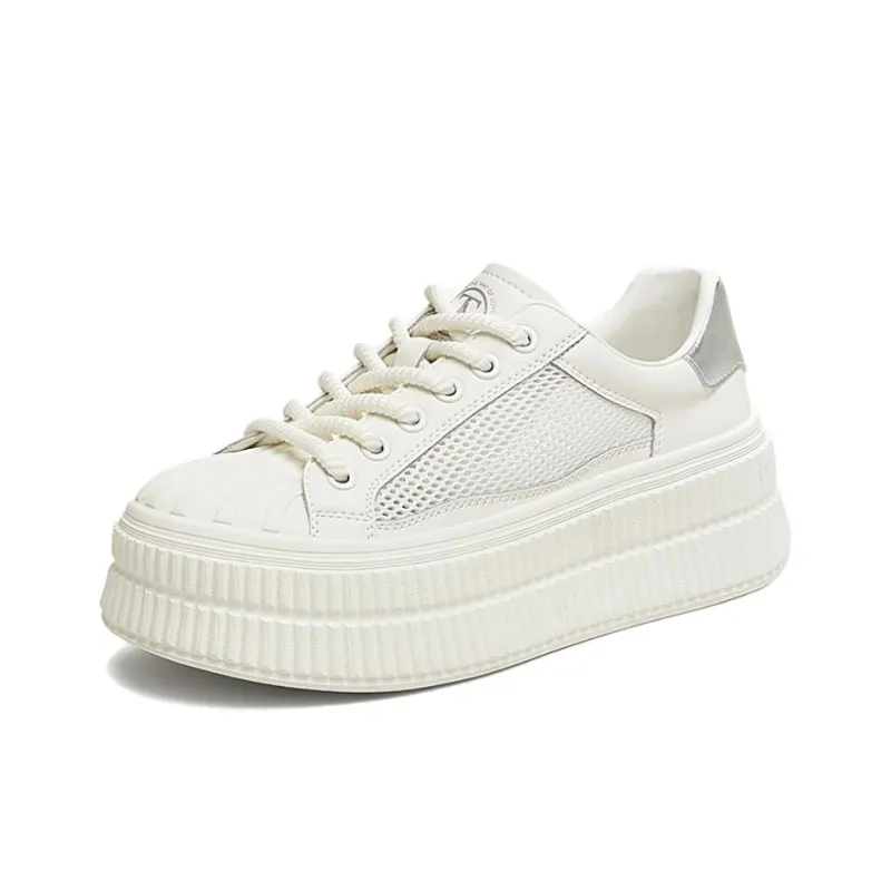 TATA Anti Slip Wear Resistant Low Top Skateboard Shoes Women's-5