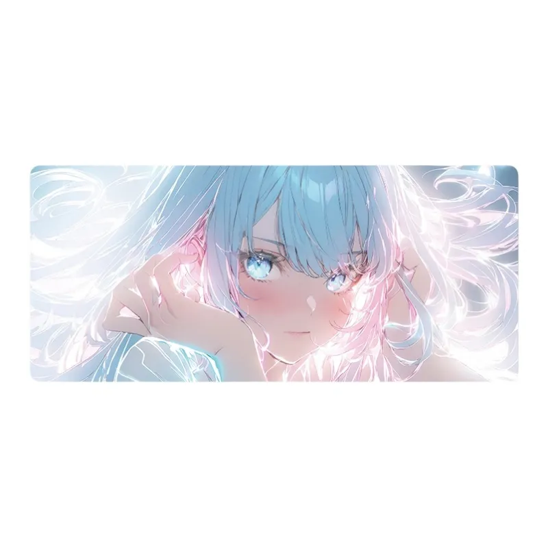 DANYIN Extra Large Anime Keyboard Pad Gradient Esports Mouse Pad For Gaming Men's Computer Desktop Mat Mouse Pads-19