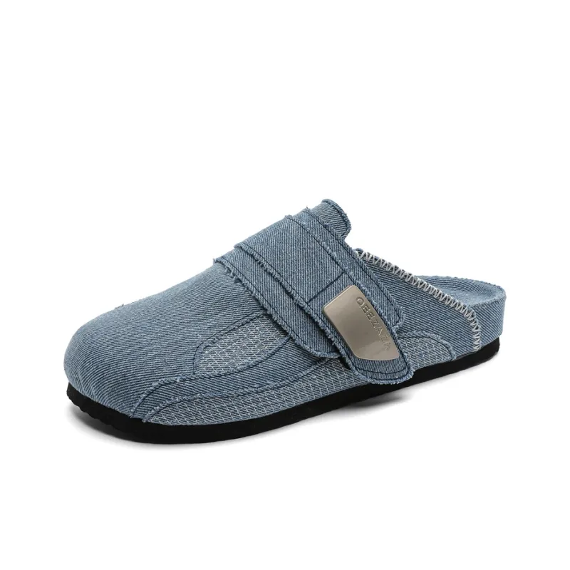 Bellum Han Rubber Sole Stitching Slip Resistant Closed Toe Slippers Unisex-8