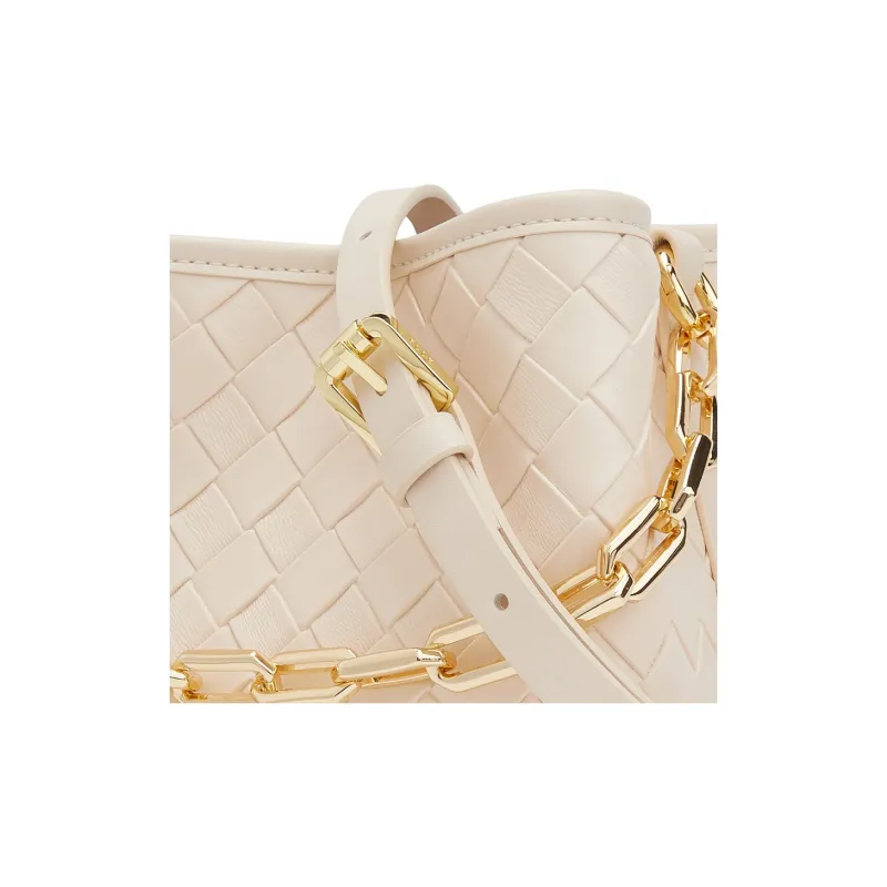 ELLE Synthetic Leather Bucket Bag Handbag Women's Multicolor-8
