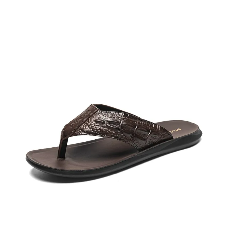 Mulinsen Slip Resistant Flip Flops Men's-8