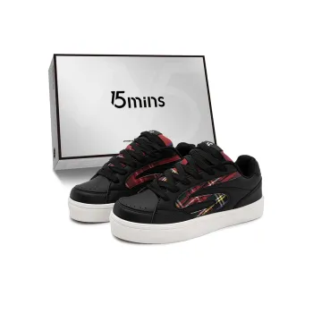 15 MINS Cushioning, Wear Resistant Low Top Skateboard Shoes Unisex