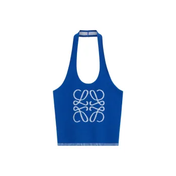 LOEWE Tank Tops Women's Blue