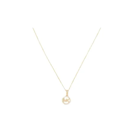 MICHAEL KORS Pavé Logo charm Necklace