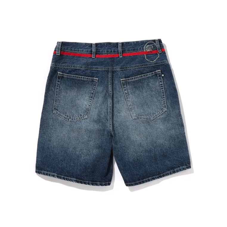 A BATHING APE SS25 Denim Shorts Men's-3