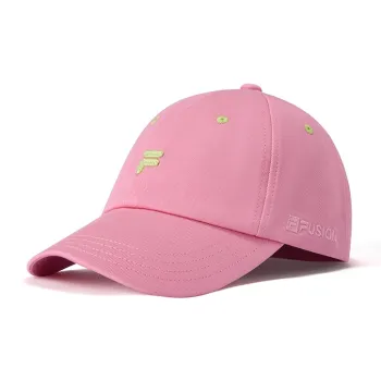 FILA FUSION Cotton Baseball Caps Unisex Wild Cherry Blossom Pink