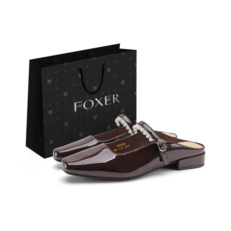 FOXER Abrasion Resistant Closed Toe Slippers Women's-5