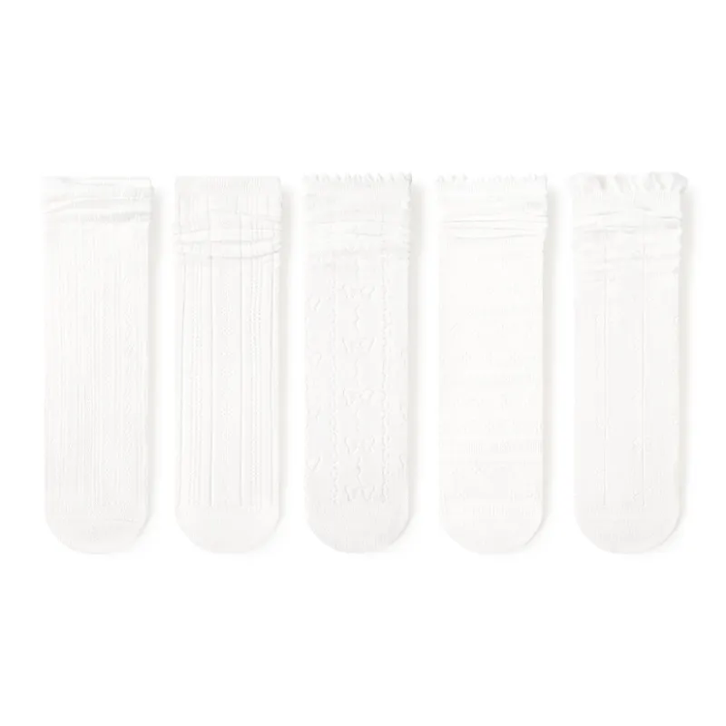 Primeet Mid Calf Socks Women's 5 Pack-0