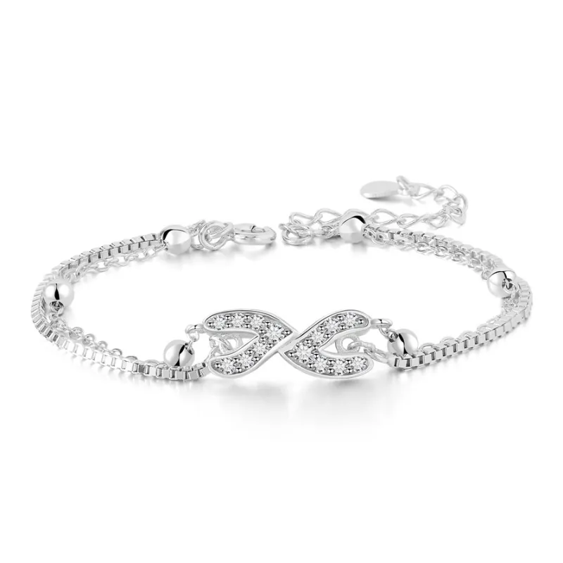Treasure Love S925 Silver Bracelets Women's-0