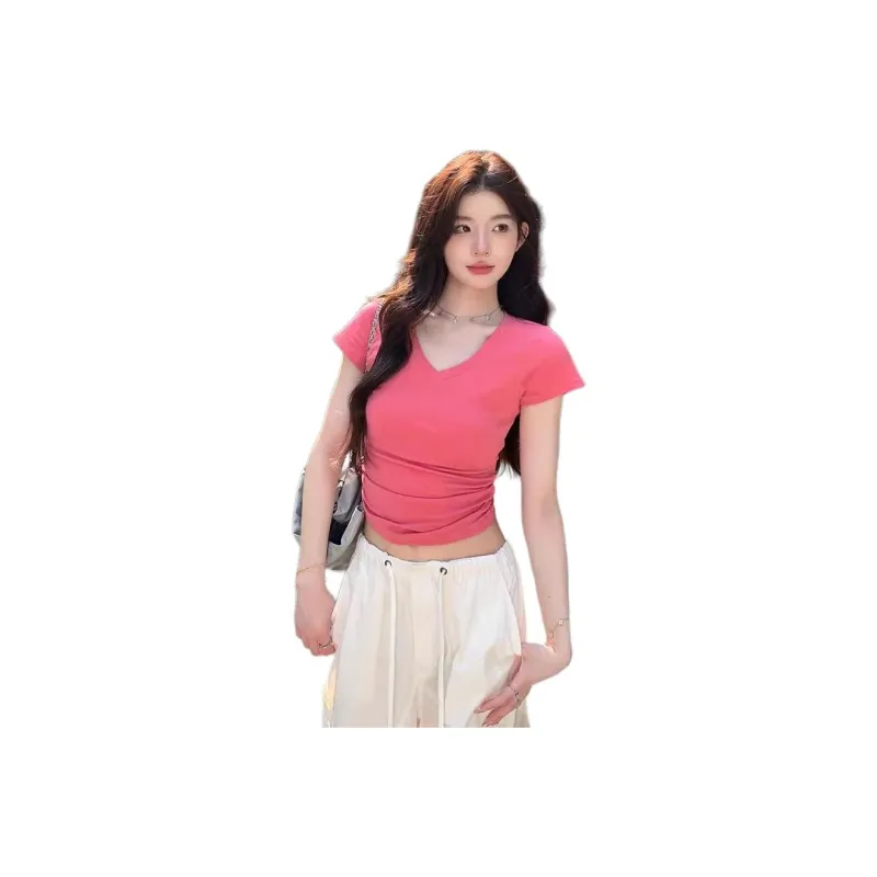 HEISU Set in Sleeve T Shirt Women's-0