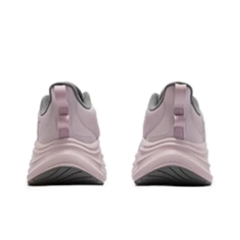 361° Non-slip Wear-resistant Shock Absorption Low-Top Sprint Running Shoes Women's Gray Purple-2