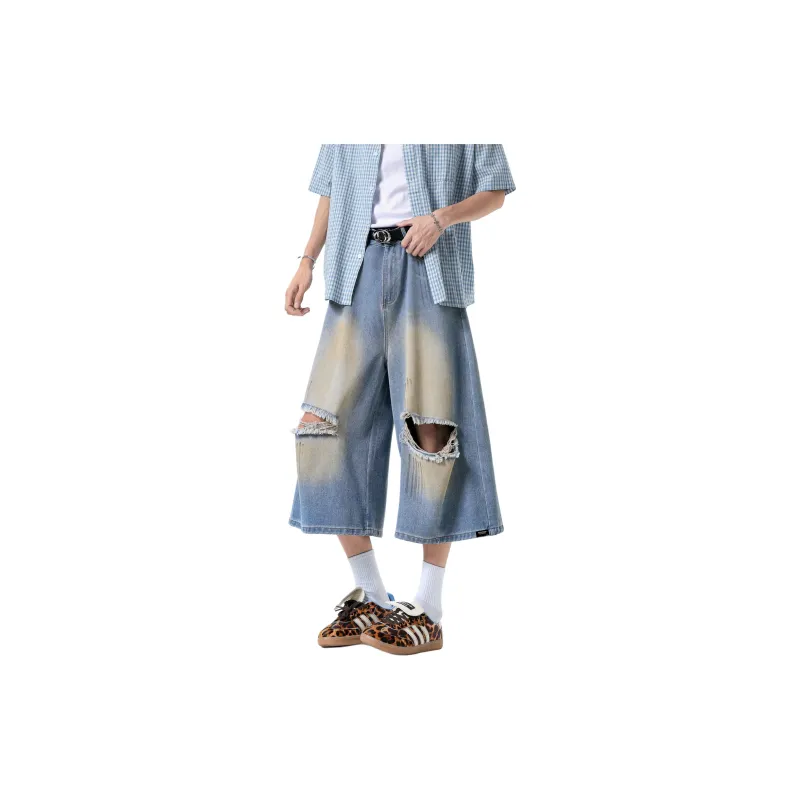 KADAKADA SUITE Denim Shorts Unisex-0