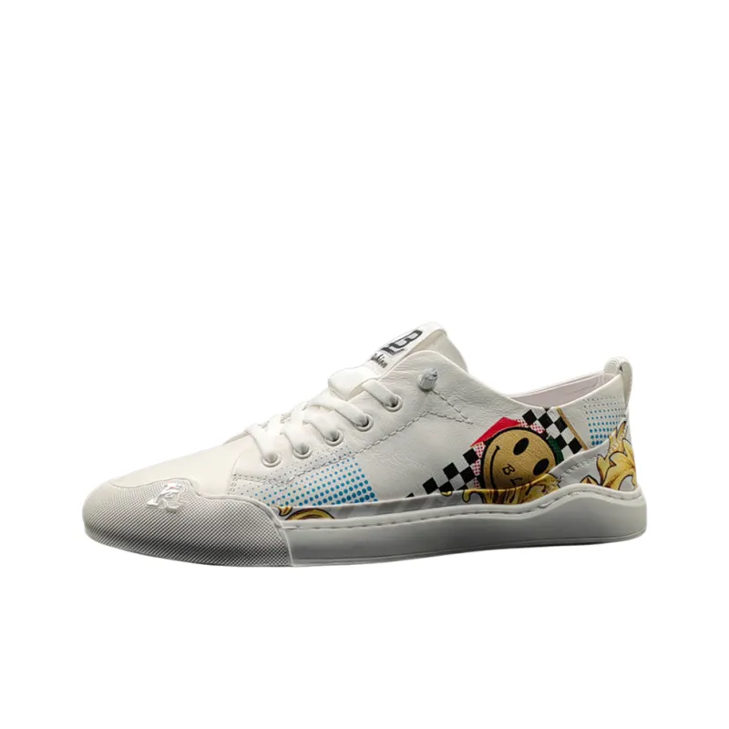 Low Top Everyday Comfortable And Trendy Individual Casual Shoes Men's-0