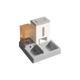 Basic Gray[Automatic Water and Food Dispenser]
