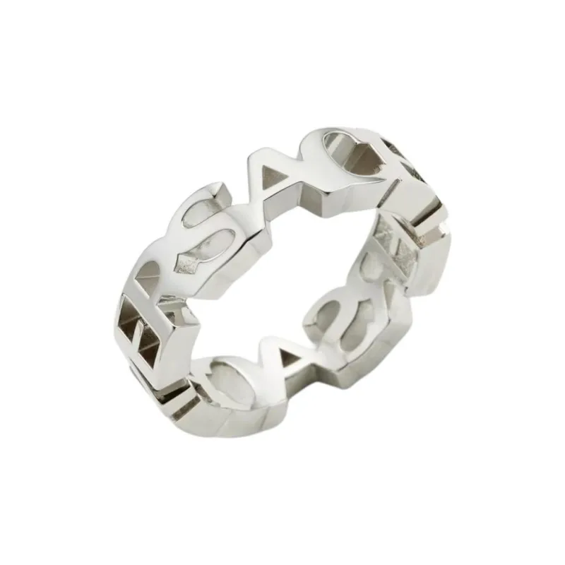 VERSACE Metal Rings Women's Silver-1