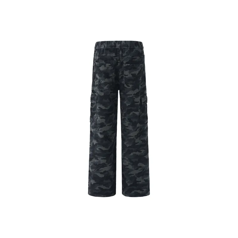 Dounkol Cargo Pants Men Camouflage-1