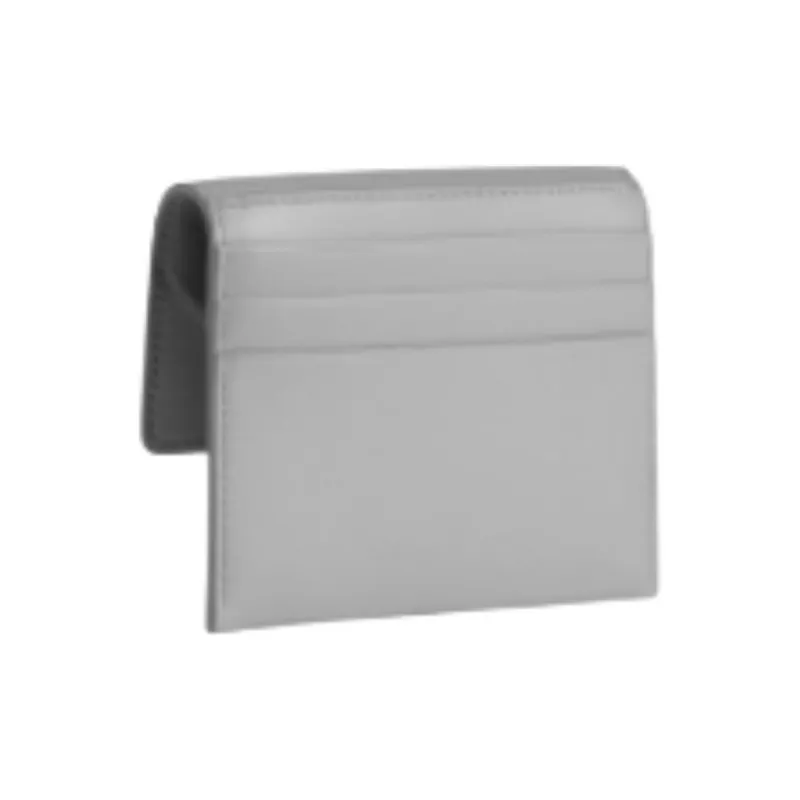 Balenciaga Rodeo Cow Leather Card Holder Unisex Cloud Gray-1