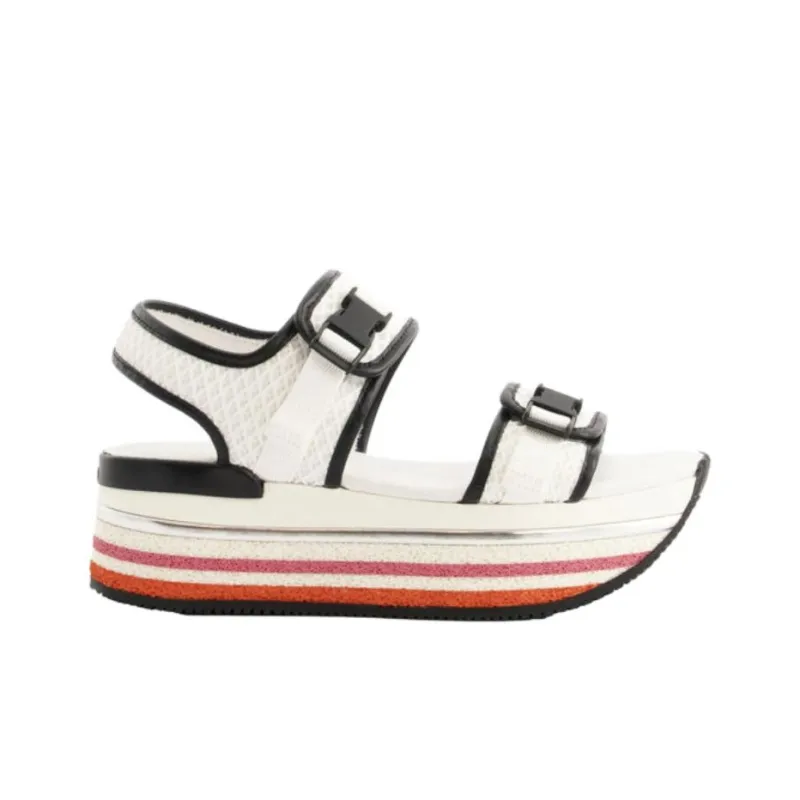 HOGAN H222 Platform Mesh Sandals Women's-1