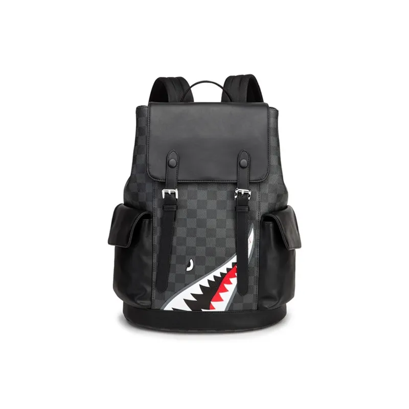 VIHUS Microfiber Leather Backpack Men's Multicolor-0
