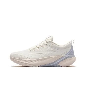 Erke Shock Absorbers Rebound Low Top City Commute Running Shoes Women's Microcrystal White Smoky Purple
