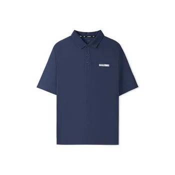Skechers Polo Shirt Men's Marine Blue