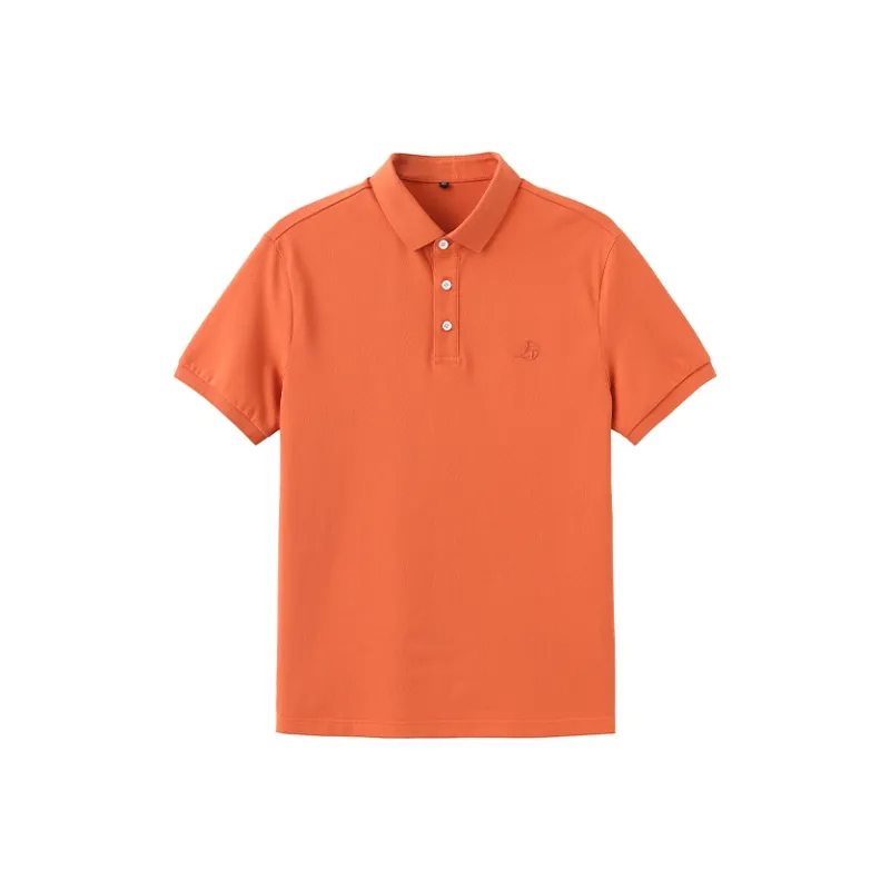 ZUO Polo Shirts Men Orange Red-0
