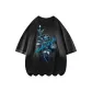 Black-Navy Blue Spring Blossom