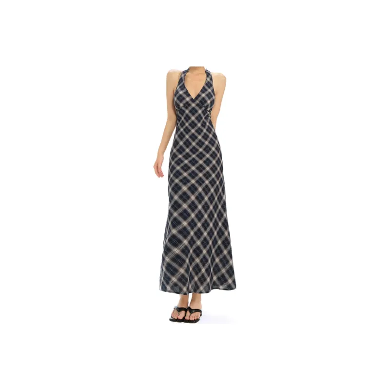 MJB Slip Dresses Women's Navy Blue-2