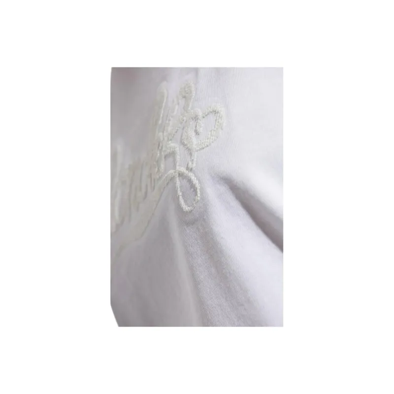 Moncler Logo Embroidered Crewneck T Shirt-4
