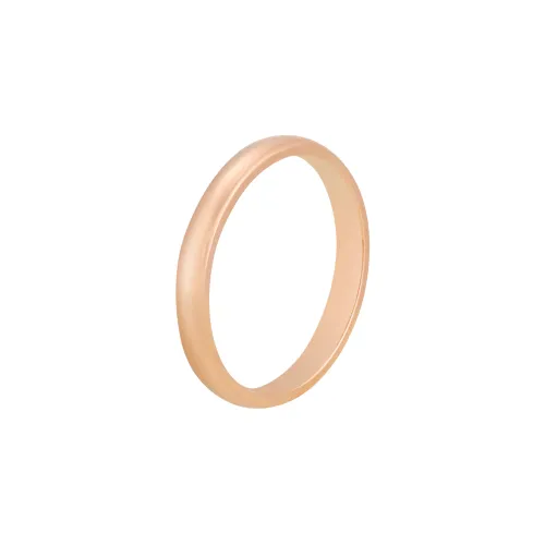 CARTIER 18K Rose Gold Rings Unisex Rose Gold