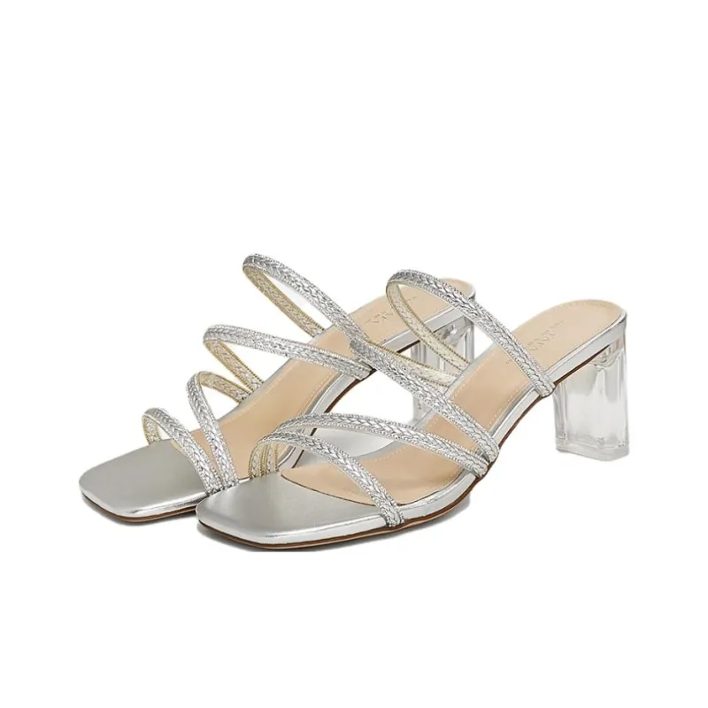 TATA Crystal Slide Slippers Women's-6