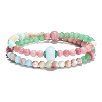 PUTUOSHANWENCHUANG Shoushan Stone Bracelets Unisex