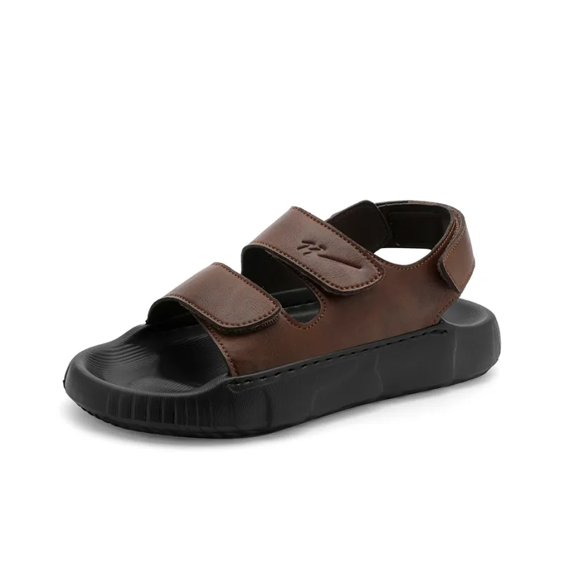 Binary Beach Sandals Men's Red Brown-1