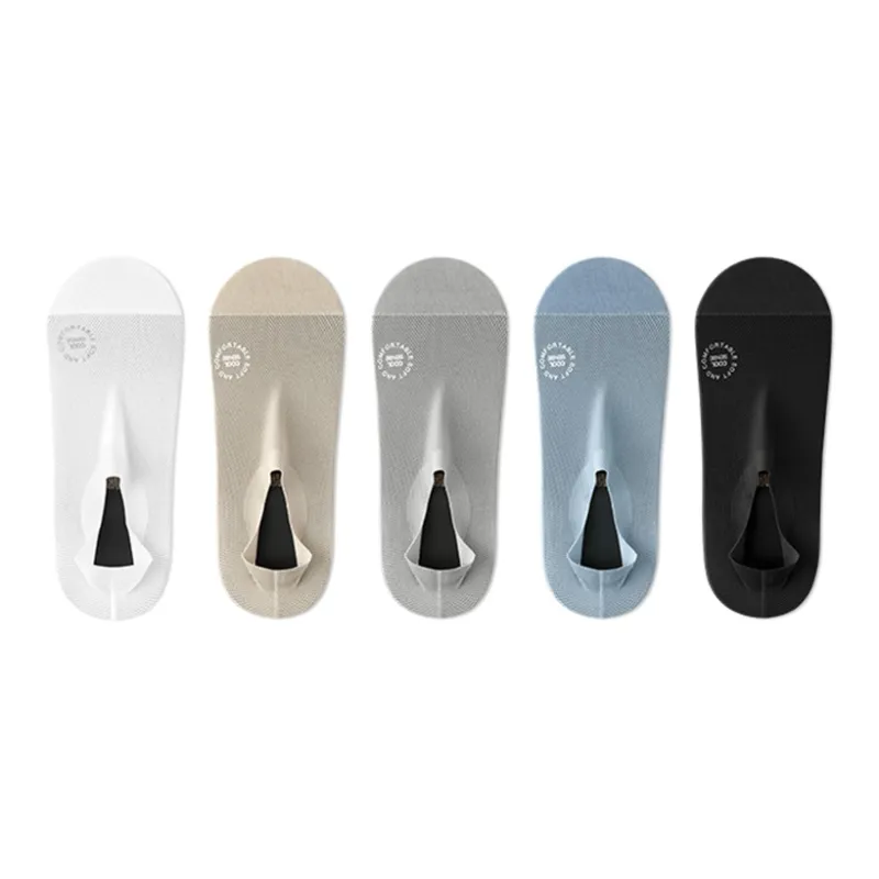 B&C.Room No Show Socks Men's 5 Pack-4