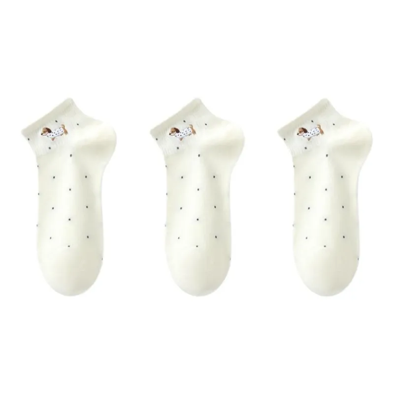 Temooues Ankle Socks Women's Combo Set-3