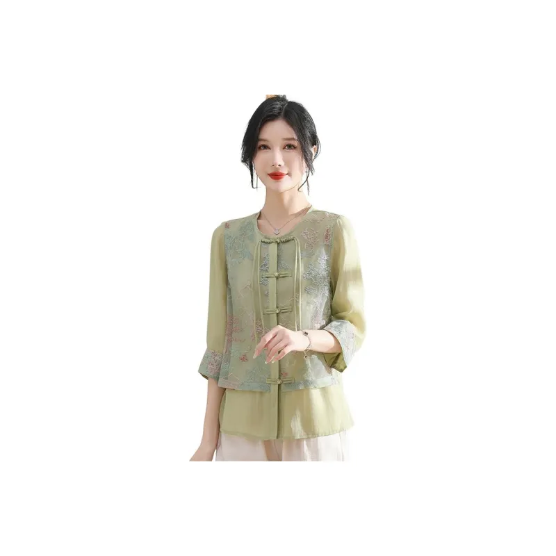 PIERRE CARDIN Chiffon Shirt Women's-0