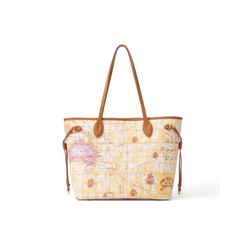 PAPRIKA Cow Leather Shoulder Bag Regular Women's Multicolor-10