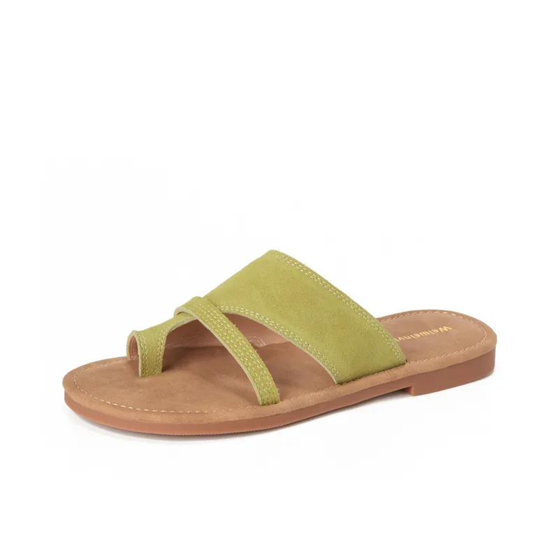 QITUMAUL Rubber Sole Slide Slippers Unisex-3