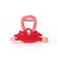 Red Flying Kitten Claw Clip