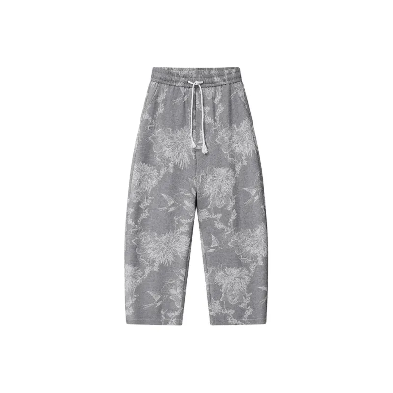 WARNING LIGHT Jeans Unisex Pattern Gray-0